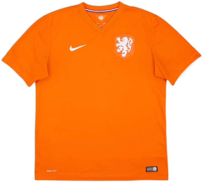 2014-15 Netherlands Home Shirt - 8/10 - (L)
