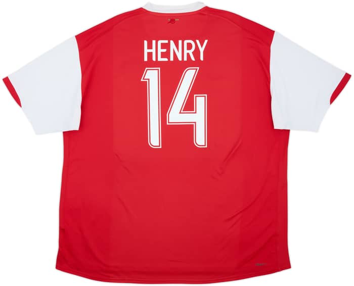 Camiseta de local del Arsenal 2006-08 Henry #14 - 6/10 - (3XL)