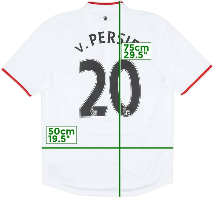 2012-14 Manchester United Away Shirt v.Persie #20 - 9/10 - (M)