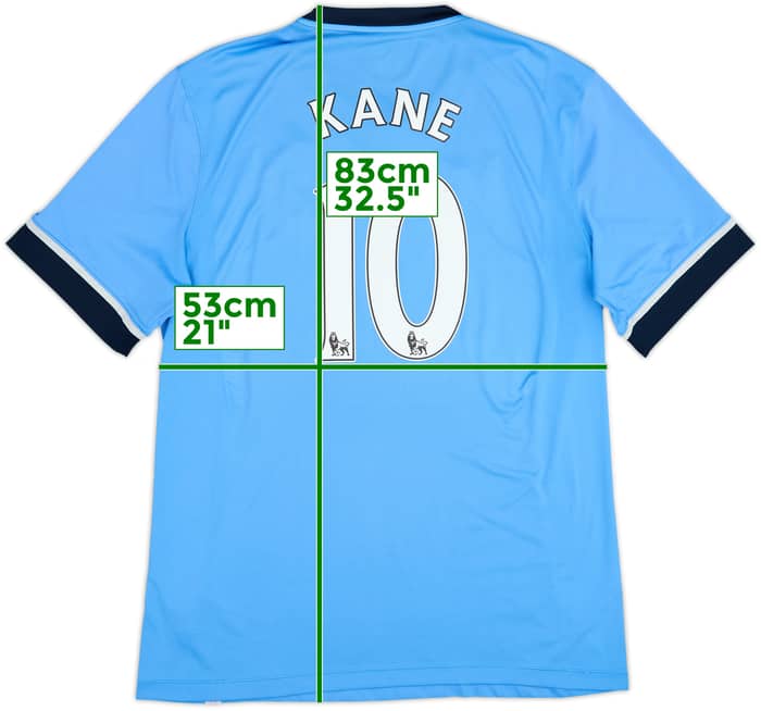2015-16 Tottenham Away Shirt Kane #10 - 6/10 - (XL)