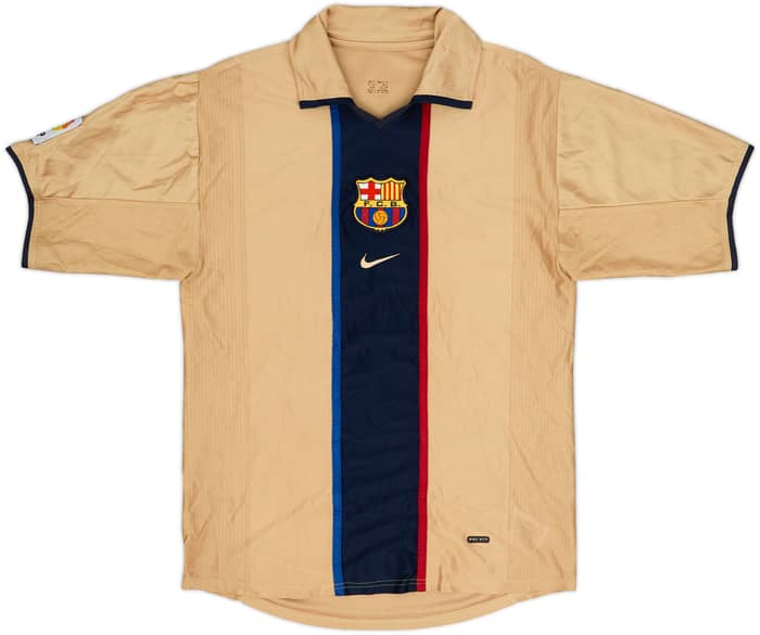 2001-03 Barcelona Away Shirt Rivaldo #10 - 8/10 - (S)