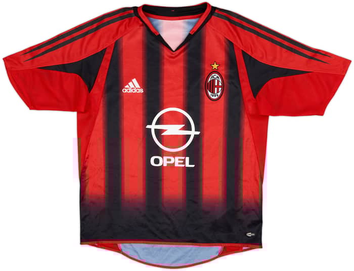 2004-05 AC Milan Home Shirt - 6/10 - (XL.Boys)