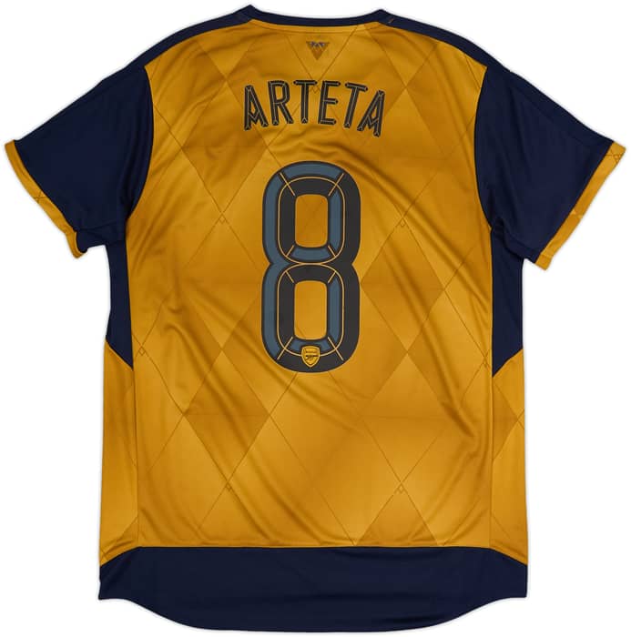 2015-16 Arsenal Camiseta Visitante Arteta #8 - 7/10 - (M)
