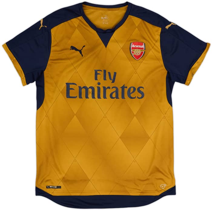 2015-16 Arsenal Camiseta Visitante Arteta #8 - 7/10 - (M)
