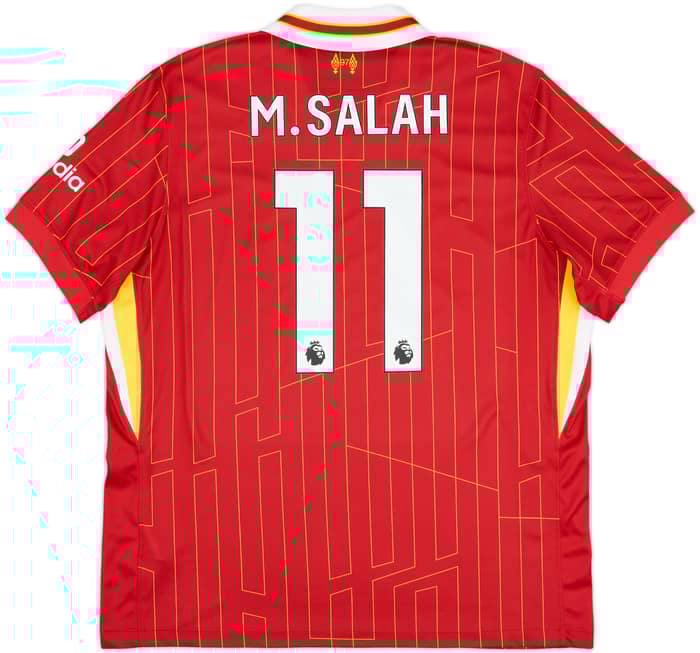 Camiseta de local del Liverpool 2024-25 M.Salah #11 - 8/10 - (XL)