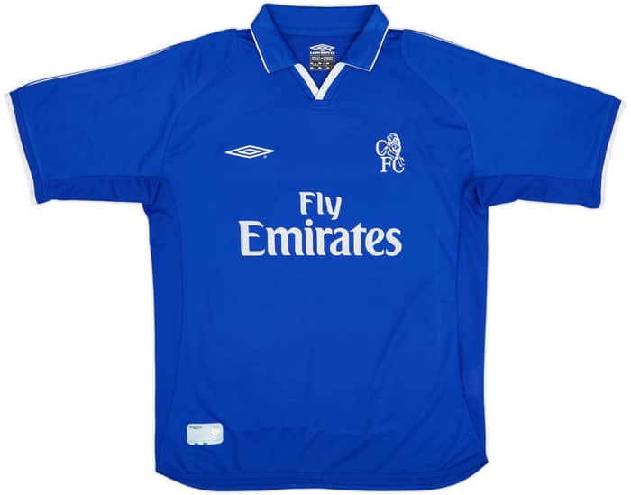 Camiseta de local del Chelsea 2001-03 Lampard #8 - 8/10 - (L)