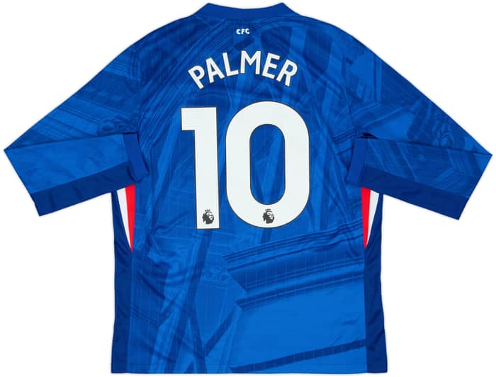 2025-26 Chelsea Home L/S Shirt Palmer #10 - 10/10 - (L)
