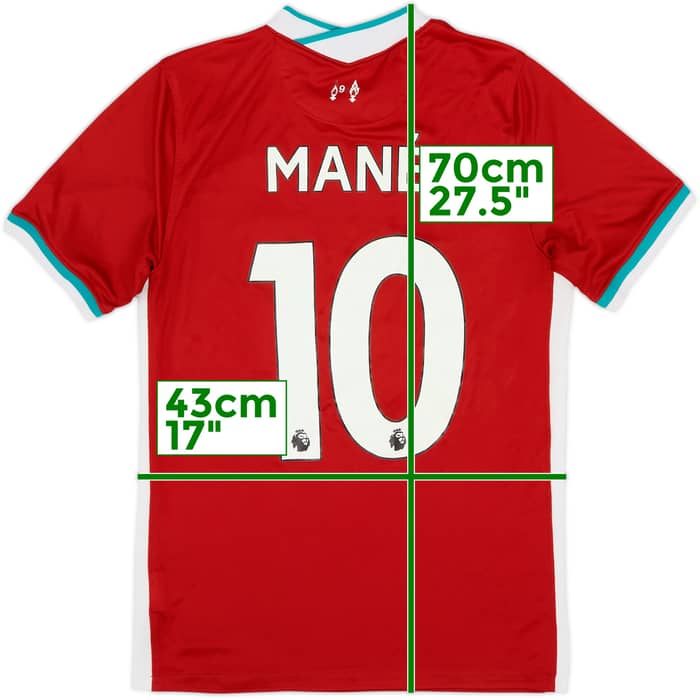 2020-21 Liverpool Home Shirt Mane #10 - 7/10 - (S)