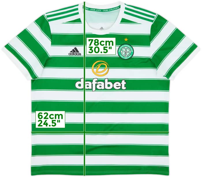 2021-22 Celtic Camiseta Local - 10/10 - (XL)