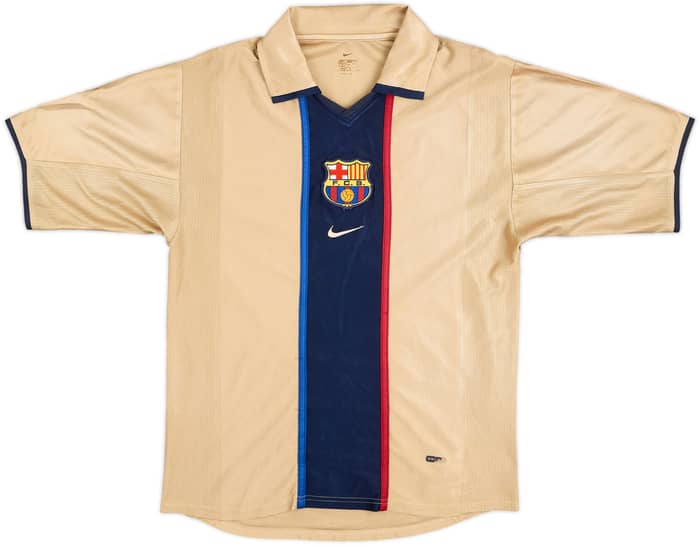 2001-03 Barcelona Away Shirt Rivaldo #10 - 8/10 - (S)