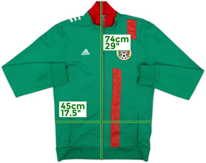 2012-13 Mexico adidas Track Jacket - 6/10 - (S)