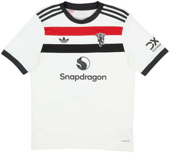 Camiseta de la tercera equipación del Manchester United 2024-25 B.Fernandes #8 - 7/10 - (XL.Niños)