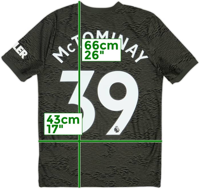 2020-21 Manchester United Away Shirt McTominay #39 - 9/10 - (L.Boys)