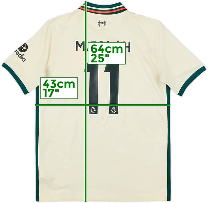 2021-22 Liverpool Away Shirt M.Salah #11 - 10/10 - (L.Boys)