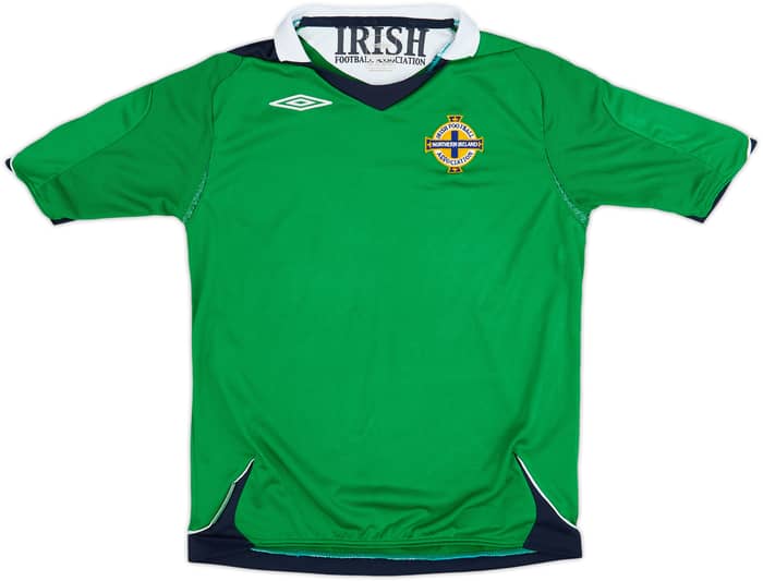 2006-08 Northern Ireland Home Shirt - 9/10 - (M.Boys)