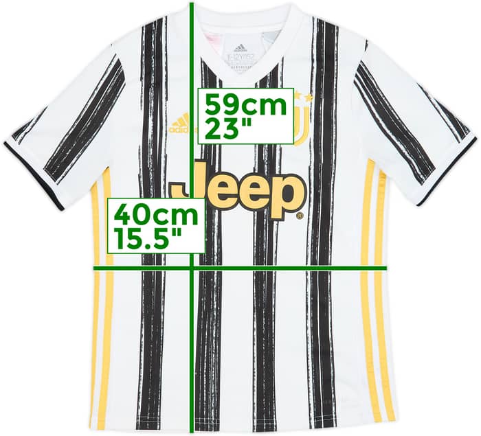 2020-21 Juventus Home Shirt - 7/10 - (M.Boys)