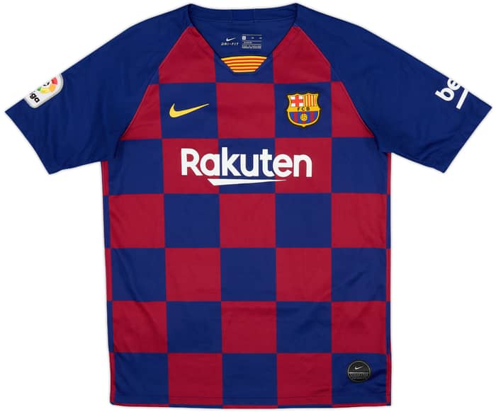2019-20 Barcelona Local Camiseta Messi #10 - 9/10 - (XL.Boys)