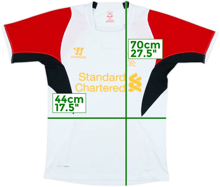 2012-13 Liverpool Warrior Training Shirt - 6/10 - (S)