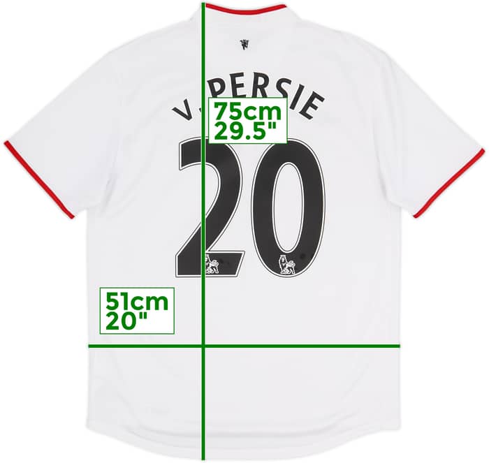 2012-14 Manchester United Away Shirt v.Persie #20 - 7/10 - (M)