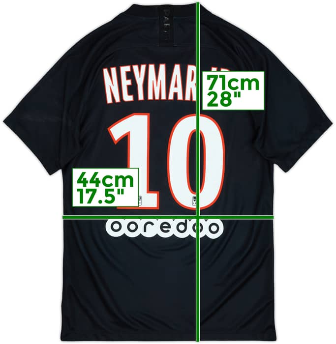 2019-20 Paris Saint-Germain Fourth Shirt Neymar Jr #10 - 7/10 - (S)