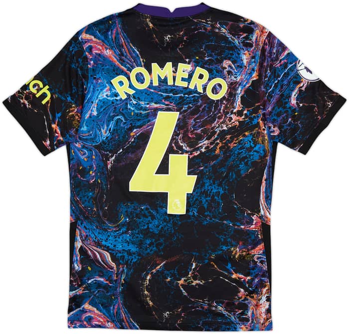 2021-22 Tottenham Away Shirt Romero #4 - 7/10 - (S)