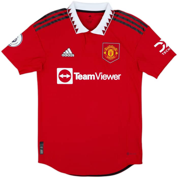 2022-23 Manchester United Authentic Home Shirt Garnacho #49 - 8/10 - (S)