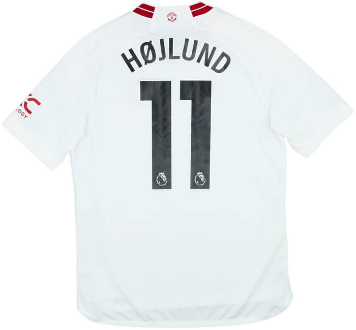 2023-24 Manchester United Third Shirt Højlund #11 - 9/10 - (XL.Boys)