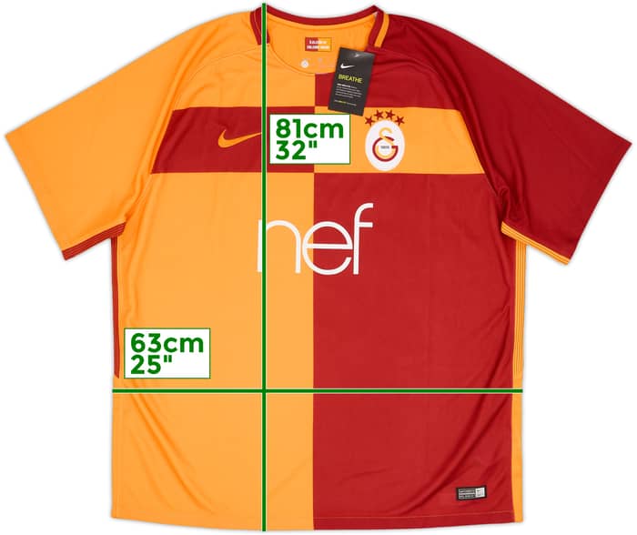 2017-18 Galatasaray Home Shirt (XXL)