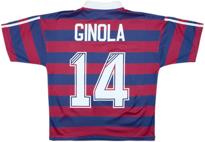 1995-96 Newcastle Away Shirt Ginola #14 - 8/10 - (S)