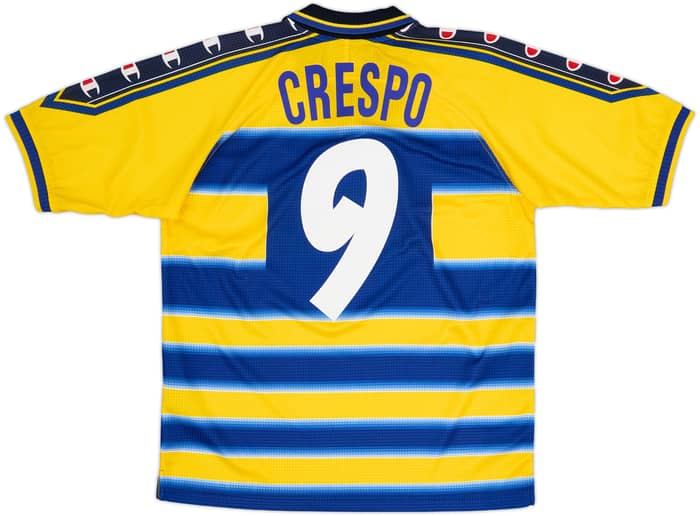 1999-00 Parma Home Shirt Crespo #9 - 8/10 - (S)