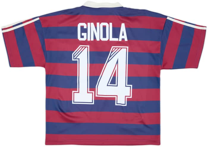 1995-96 Newcastle Away Shirt Ginola #14 - 7/10 - (S)