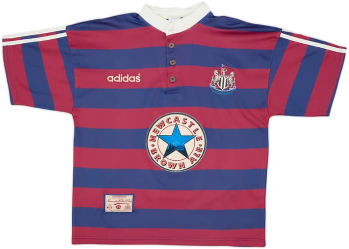 1995-96 Newcastle Away Shirt Ginola #14 - 7/10 - (S)