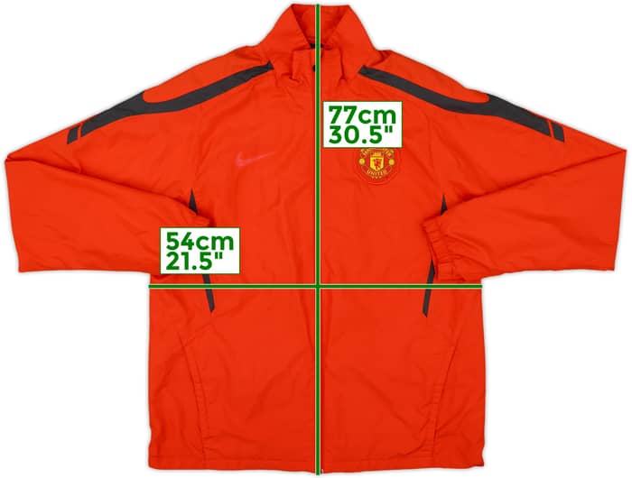 2010-11 Manchester United Nike Track Jacket - 4/10 - (M)
