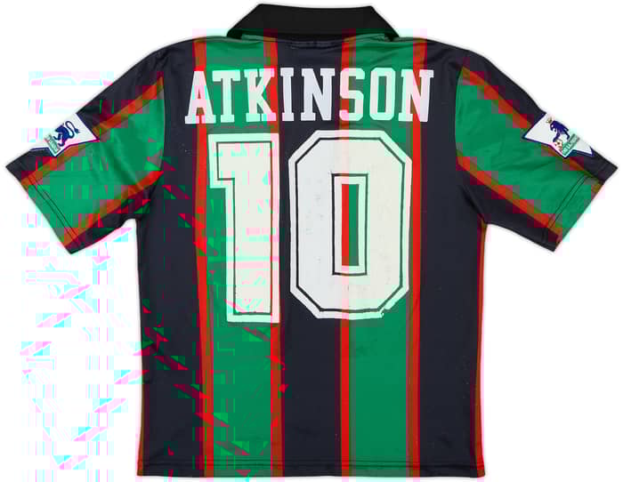 1993-95 Aston Villa Away Shirt Atkinson #10 - 6/10 - (L.Boys)