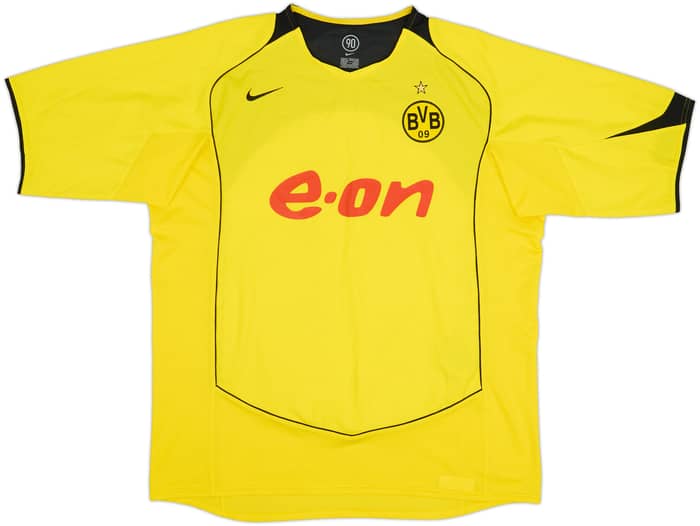 Camiseta de local del Borussia Dortmund 2004-05 Rosicky #10 - 8/10 - (XL)