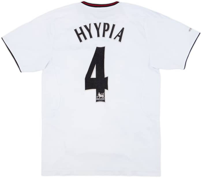 2003-04 Liverpool Away Shirt Hyypia #4 - 7/10 - (XL.Boys)