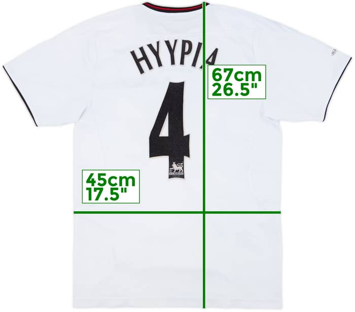 2003-04 Liverpool Away Shirt Hyypia #4 - 7/10 - (XL.Boys)