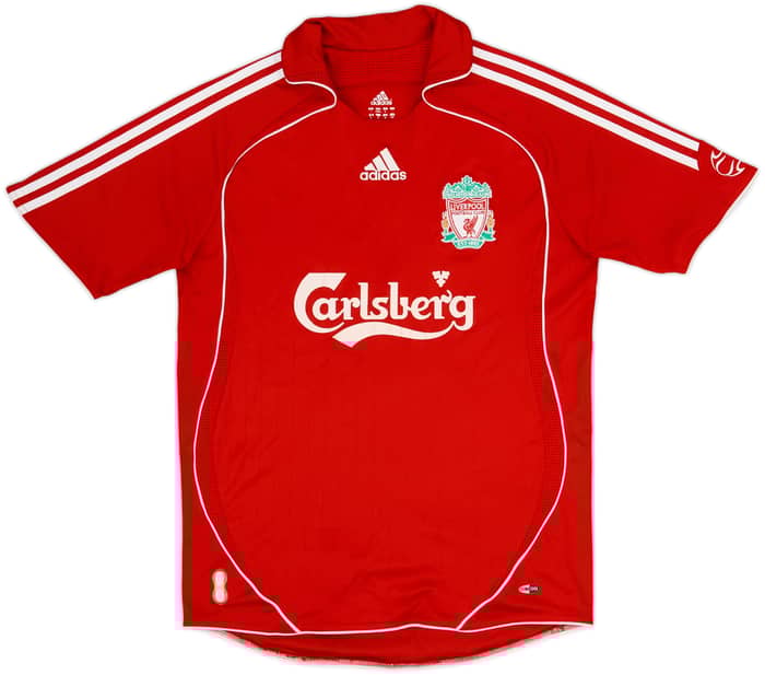 2006-08 Liverpool Home Shirt Fowler #9 - 7/10 - (S)