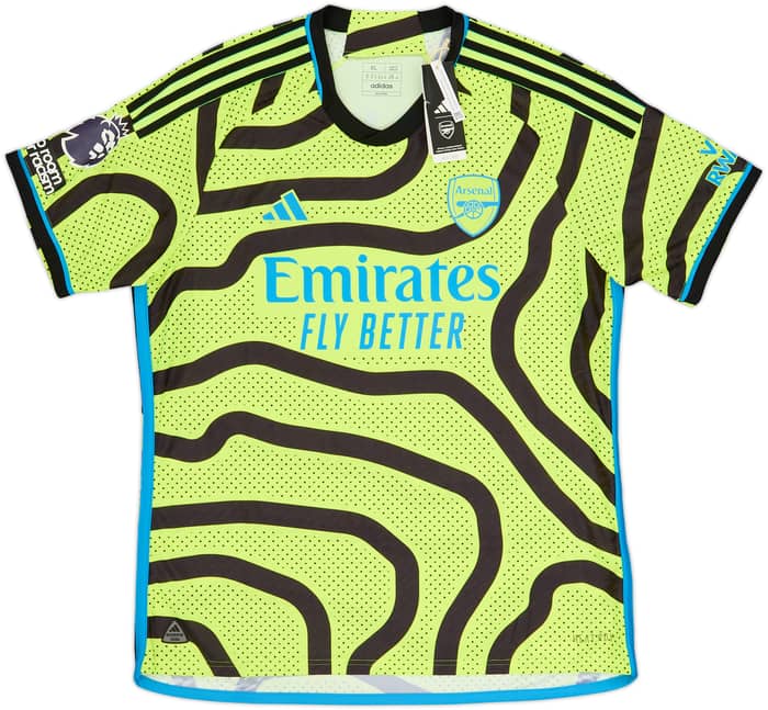 2023-24 Arsenal Authentic Away Shirt Nwaneri #63 (XL)