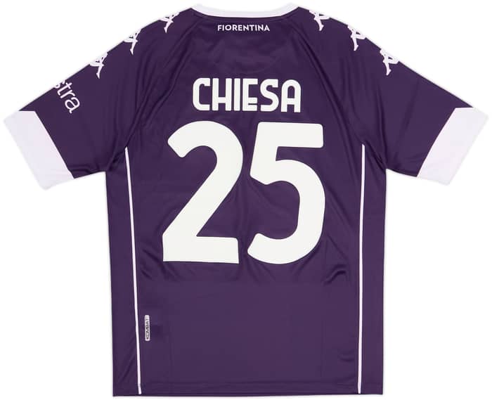 2020-21 Fiorentina Home Shirt Chiesa #25 (M)