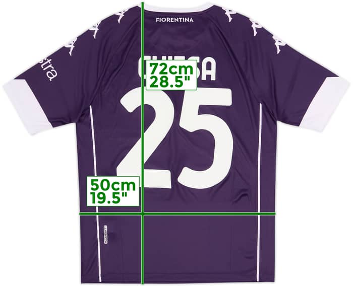 2020-21 Fiorentina Home Shirt Chiesa #25 (M)