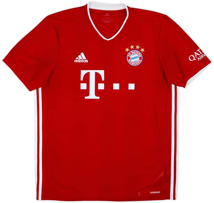 2020-21 Bayern Munich Home Shirt Musiala #42 - 10/10 - (L)