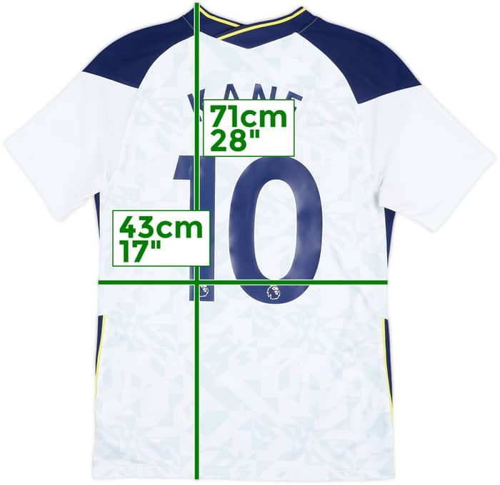 2020-21 Tottenham Home Shirt Kane #10 - 9/10 - (S)