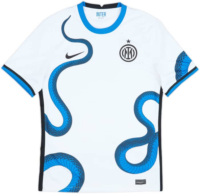 2021-22 Inter Milan Away Shirt - 8/10 - (S)
