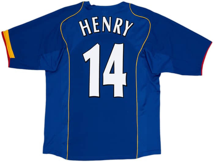 2004-06 Arsenal Away Shirt Henry #14 - 7/10 - (L)