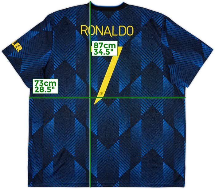 2021-22 Manchester United Third Shirt Ronaldo #7 - 10/10 - (3XL)