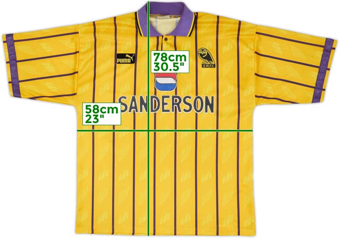 1994-96 Sheffield Wednesday Away Shirt - 7/10 - (XL)