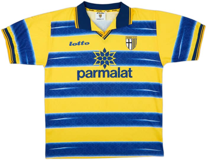 1998-99 Parma Home Shirt Cannavaro #17 - 8/10 - (XL)