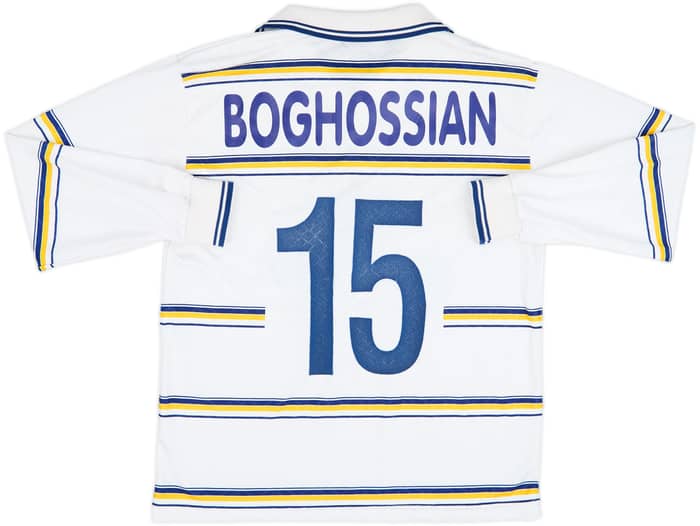 1998-99 Parma Away L/S Shirt Boghossian #15 - 8/10 - (L)