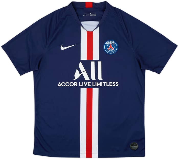 2019-20 Paris Saint-Germain Camiseta Local Mbappe #7 - 9/10 - (L)